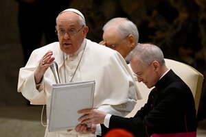 El Papa, sus “veedores” y la crítica a Milei (Fuente: AFP)