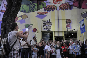 Un nuevo mural le devuelve su identidad a La Nube (Fuente: Sandra Cartasso)
