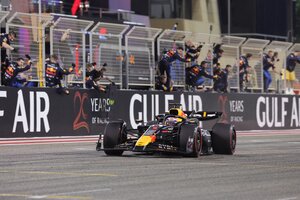 Fórmula 1: Verstappen dominó de principio a fin en Bahréin (Fuente: AFP)