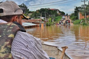 En Bolivia ya hay 43 muertos por las lluvias (Fuente: AFP)