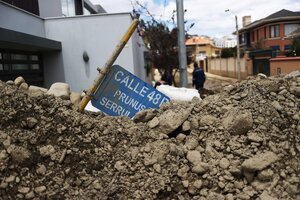 Bolivia comenzó a reconstruir calles y viviendas destruidas por las lluvias (Fuente: EFE)