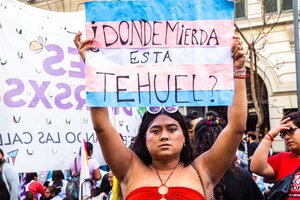 ¿Dónde está Tehuel?: organizaciones LGBT convocan a una marcha el sábado 16 (Fuente: Sebastián Freire)