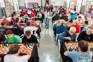 Se realizó el torneo de ajedrez por la Memoria en la ex Esma