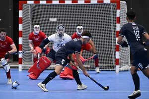 Hockey pista: el capitán argentino fue el MVP en Calgary (Fuente: Prensa FIH)