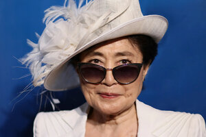Una retrospectiva para reivindicar a Yoko Ono (Fuente: AFP)