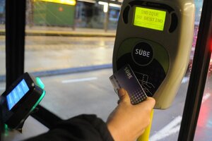 Cuánto cuestan el colectivo y el tren con la SUBE sin registrar (Fuente: Guadalupe Lombardo)