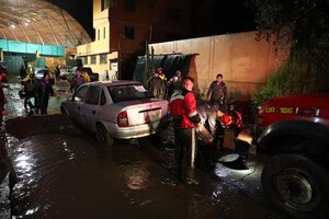 Un aluvión en Quito dejó un muerto y decenas de afectados (Fuente: EFE)