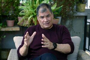 Rafael Correa: "Jorge Glas es la mayor demostración de persecución política" (Fuente: AFP)