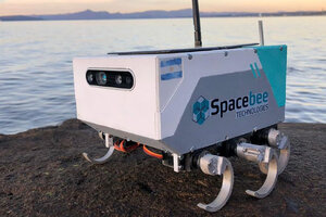 Desarrollan un vehículo de exploración lunar que será presentado en la NASA (Fuente: Spacebee Technologies)