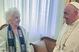 Estela de Carlotto: "Francisco quiere venir a la Argentina"