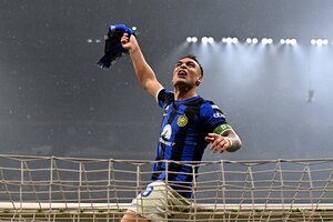 El Inter de Lautaro batió a Milan y se coronó en la Serie A de Italia (Fuente: AFP)