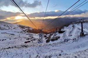 En Bariloche se adelantó el invierno