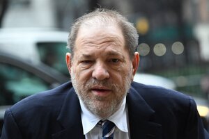 Harvey Weinstein fue internado luego de que la Corte de Nueva York anulara su condena (Fuente: AFP)