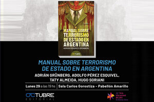 El juez Grünberg presenta el libro Manual sobre el terrorismo de Estado en Argentina