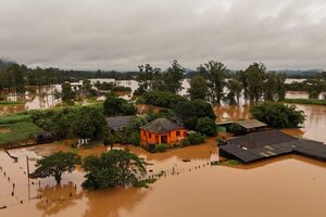 Brasil: las imágenes más impactantes del trágico temporal en Rio Grande do Sul (Fuente: AFP)