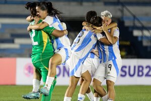Fútbol femenino: La Selección Argentina se clasificó al Mundial Sub 20 (Fuente: EFE)