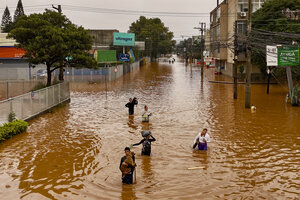 Brasil: suben a 57 los muertos por las inundaciones en Rio Grande do Sul (Fuente: AFP)