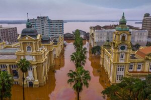Nuevas imágenes muestran el terrible impacto de las inundaciones en Brasil (Fuente: EFE)