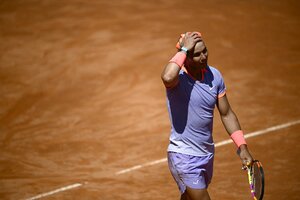 Nadal aseguró que no irá a Roland Garros si no se siente con chances de competir (Fuente: AFP)