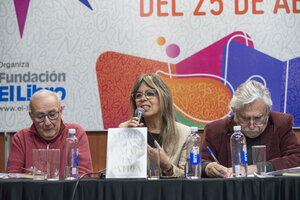 María Seoane, centro de un emotivo homenaje en la Feria del Libro (Fuente: Verónica Bellomo)