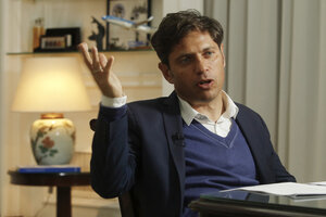 En plan federal, Axel Kicillof visita a Nacho Torres