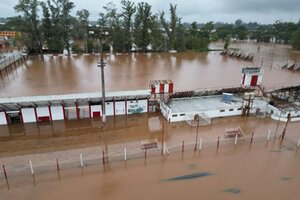 Concordia: las imágenes que revelan la gravedad de las inundaciones en el Litoral (Fuente: NA)