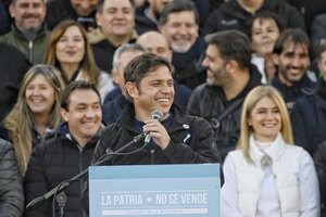 Kicillof: “Milei no está haciendo una revolución, está produciendo un aumento indiscriminado de la pobreza"