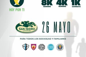 El ciclo de carreras solidarias llega a San Isidro