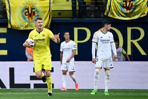 Liga de España: Villarreal le empató a Real Madrid con un Sørloth para la historia (Fuente: AFP)