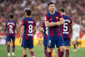 Liga de España: Barcelona despidió a Xavi con un triunfo ante Sevilla (Fuente: AFP)