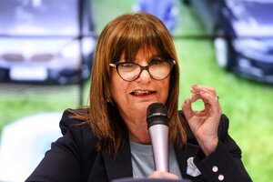 Para Bullrich los alimentos están bien guardados (Fuente: NA)