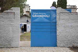 El refugio Grandoli fue abierto por la Municipalidad.  (Fuente: Prensa Municipalidad)