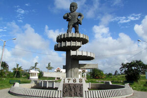 Monumento a Cuffy: héroe de la rebelión de esclavizados en Guyana