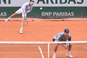Zeballos y Granollers ya están en las semifinales de Roland Garros (Fuente: AFP)