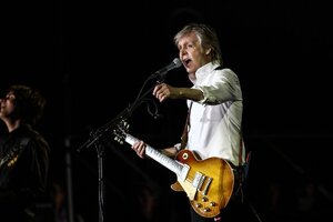 Paul McCartney anunció dos shows en Argentina
