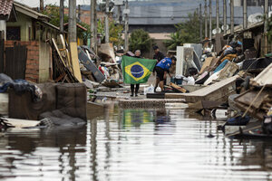 El impacto psicológico de las inundaciones en los habitantes de Río Grande do Sul (Fuente: EFE)