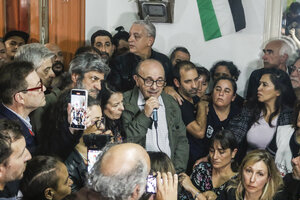 Una demostración de unidad frente a la avanzada represiva del gobierno de Milei (Fuente: Leandro Teysseire)