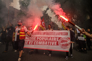 Francia: miles de personas se manifestaron en contra la extrema derecha (Fuente: AFP)