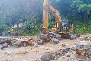 Al menos 14 muertos en Ecuador por las fuertes lluvias (Fuente: EFE)