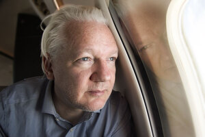 Julian Assange llegó a las Islas Marianas para formalizar su libertad (Fuente: EFE)
