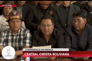 La Central Obrera Boliviana declaró huelga por tiempo indefinido