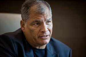 Rafael Correa: "Mi retorno a Ecuador es cuestión de tiempo"