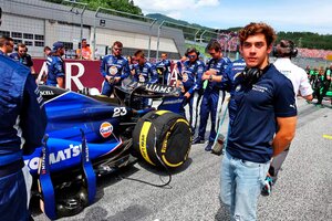 Colapinto superó con buena nota su primer examen en la Fórmula 1
