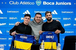 Boca Juniors presentó dos nuevos refuerzos y va por más (Fuente: Foto Prensa Boca)