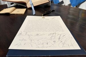 Pacto de Mayo: qué gobernadores lo firmaron y en qué consiste el decálogo de Milei (Fuente: Prensa Gobierno Nacional)