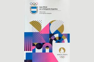 Se editó la Guía Oficial de la delegación argentina en los Juegos de París