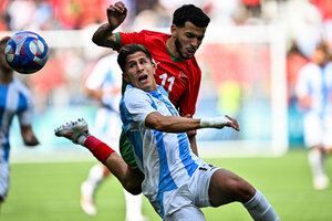 Cómo salió Argentina vs Marruecos por los Juegos Olímpicos: resultado, resumen y goles (Fuente: AFP)