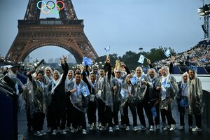 Inauguracion de los Juegos Olímpicos Paris 2024: así es la asombrosa apertura (Fuente: AFP)