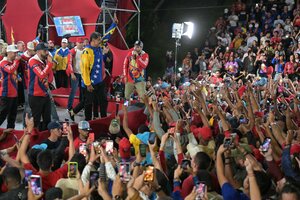Venezuela: Ganó Maduro en medio de un clima de tensión (Fuente: AFP)