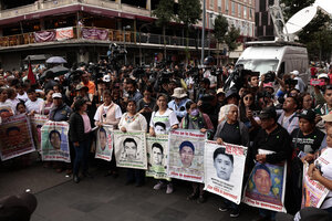 Padres de Ayotzinapa expresaron su “decepción” con López Obrador (Fuente: EFE)